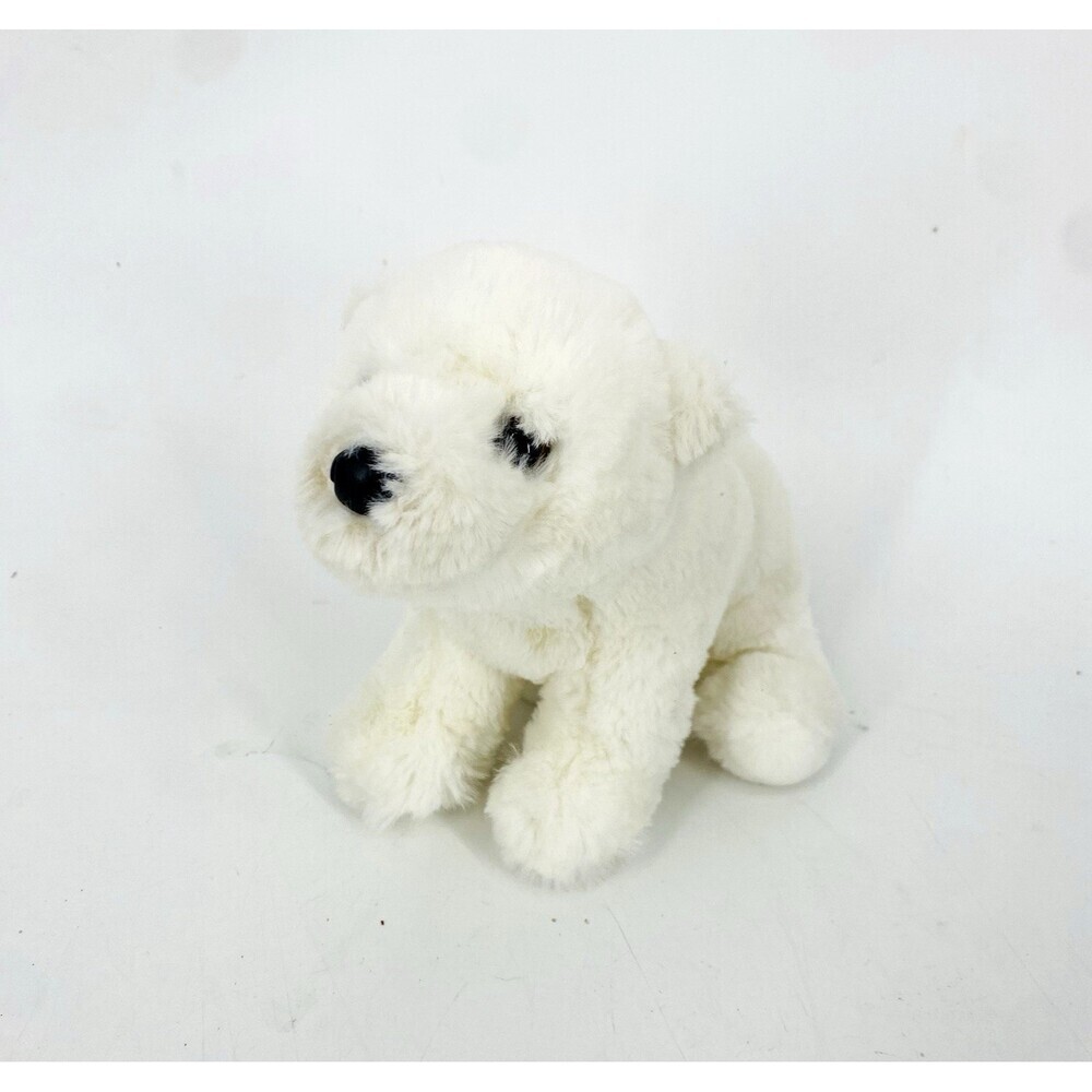 Douglas Cuddle Toys White Polar Bear Plush #4499 Stuffed Animal Soft Small